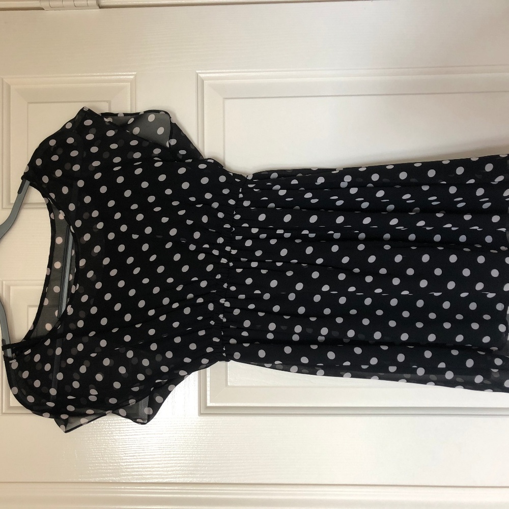 polka dot dress